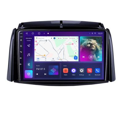 Navigatie Renault Koleos 2009-2016 B-KOLEOS Android Ecran QLED octa core 4+64 carplay android auto KIT-KOLEOS+EDT-E309V3