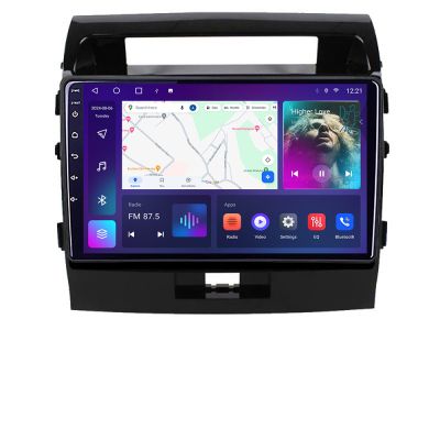 Navigatie Toyota LandCruiser 2008-2015 B-381 Android Ecran QLED octa core 4+64 carplay android auto KIT-381+EDT-E310V3 v1