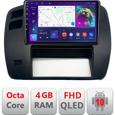 Navigatie Nissan Patrol 2000-2005 dedicata Android QLED octa core 4+64 4G DSP FHD carplay android auto radio gps internet Android kit-patrol-old+EDT-E309v3